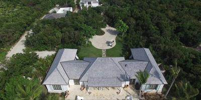 Roofscape and entrance court