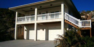 Garage and lower level